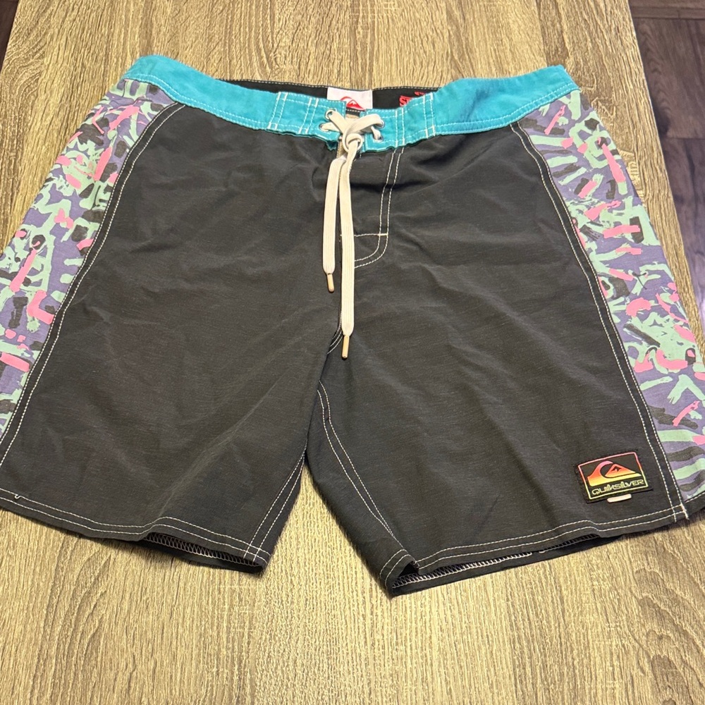 Quiksilver Men's Black Swim Shorts